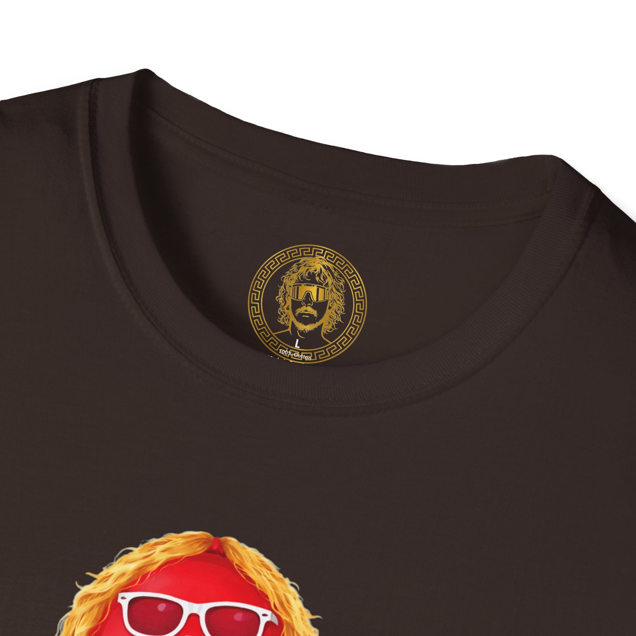Jeevesheadz Graphic T-Shirt — Retro Logo Tee (Front Mascot & Back Globe)