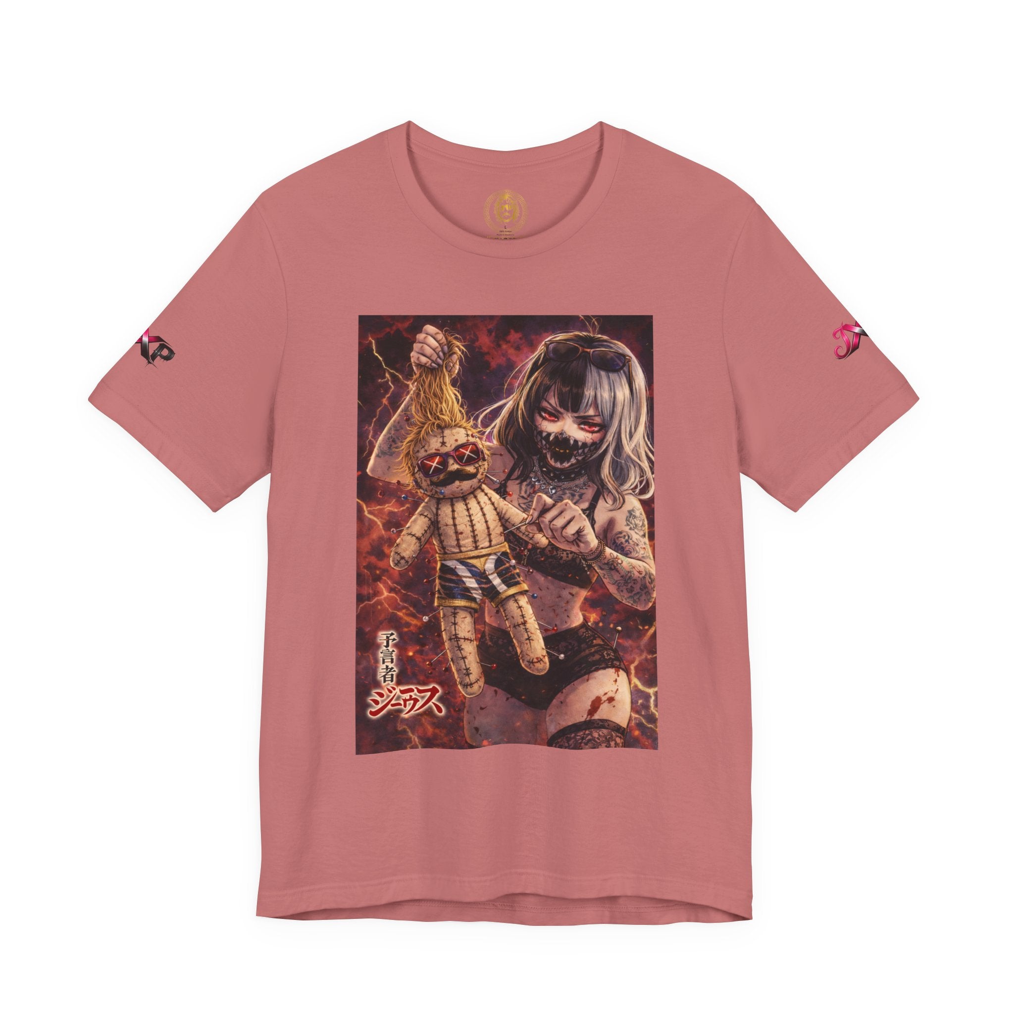 Horror Doll Graphic Tee — "Prophet Jeeves" Gothic Streetwear T-Shirt