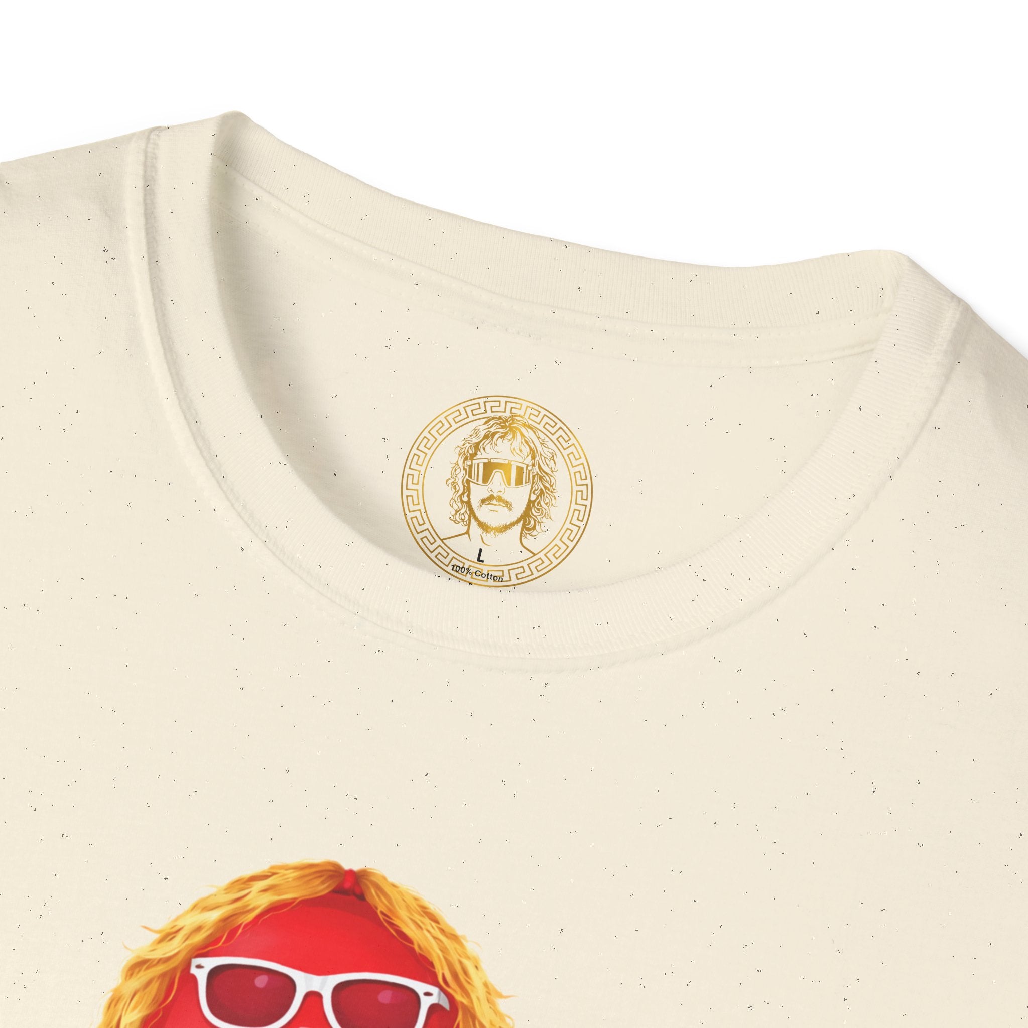 Jeevesheadz Graphic T-Shirt — Retro Logo Tee (Front Mascot & Back Globe)