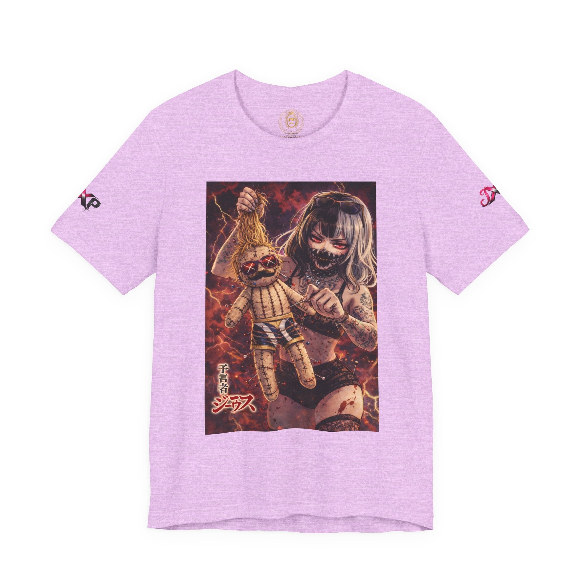 Horror Doll Graphic Tee — "Prophet Jeeves" Gothic Streetwear T-Shirt