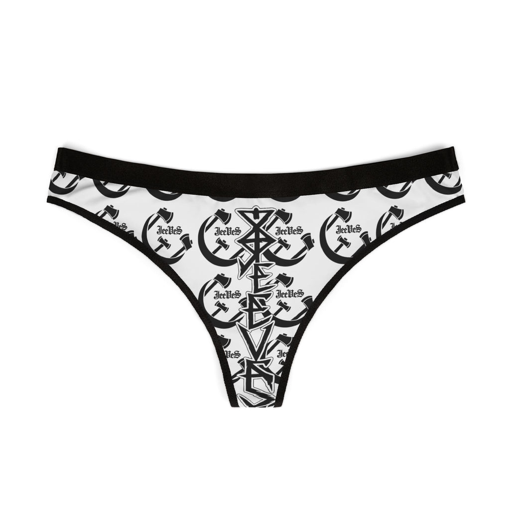 Epilogue Jeeves Pattern Women's Thong — All-Over Print Lingerie