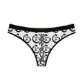 Epilogue Jeeves Pattern Women's Thong — All-Over Print Lingerie