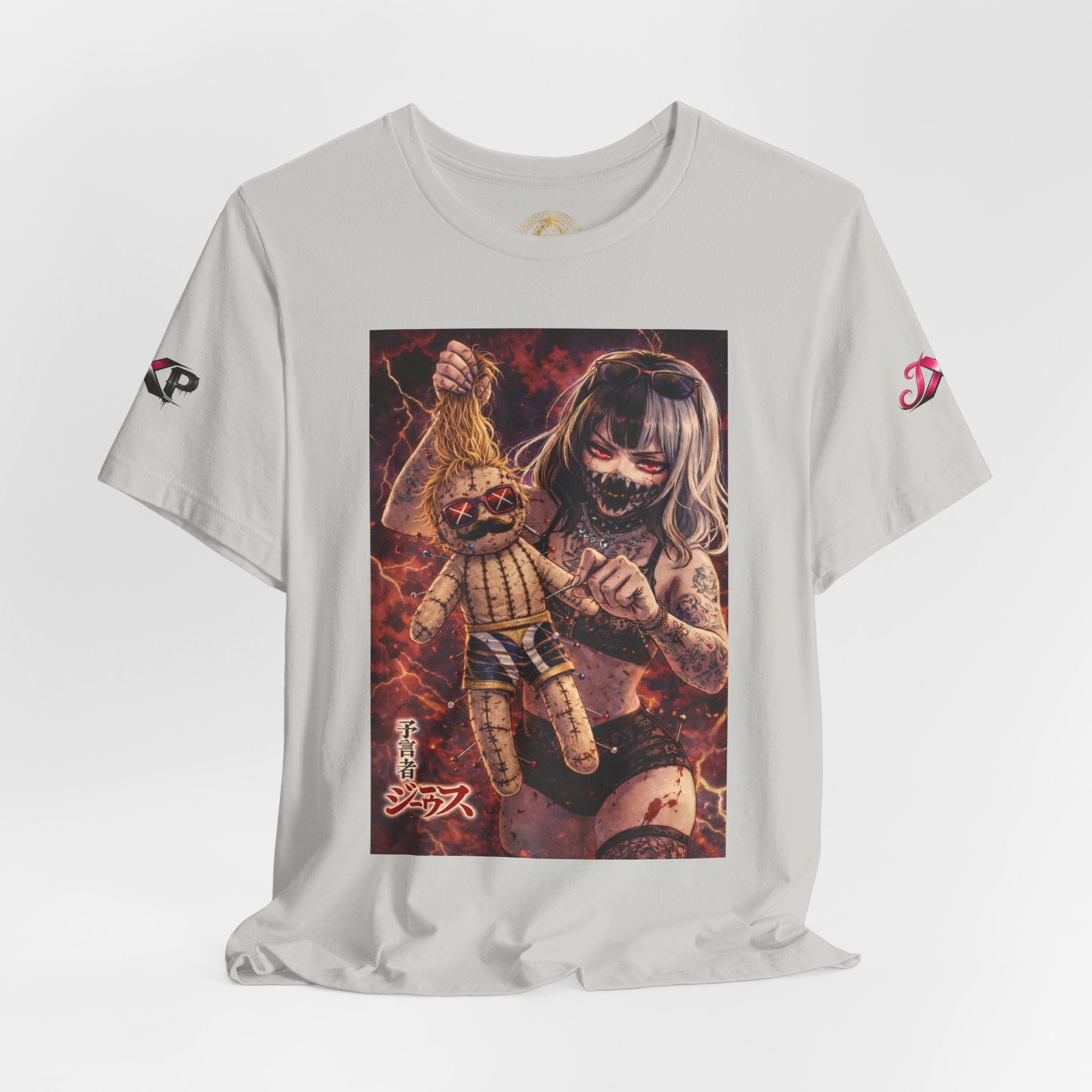 Horror Doll Graphic Tee — "Prophet Jeeves" Gothic Streetwear T-Shirt