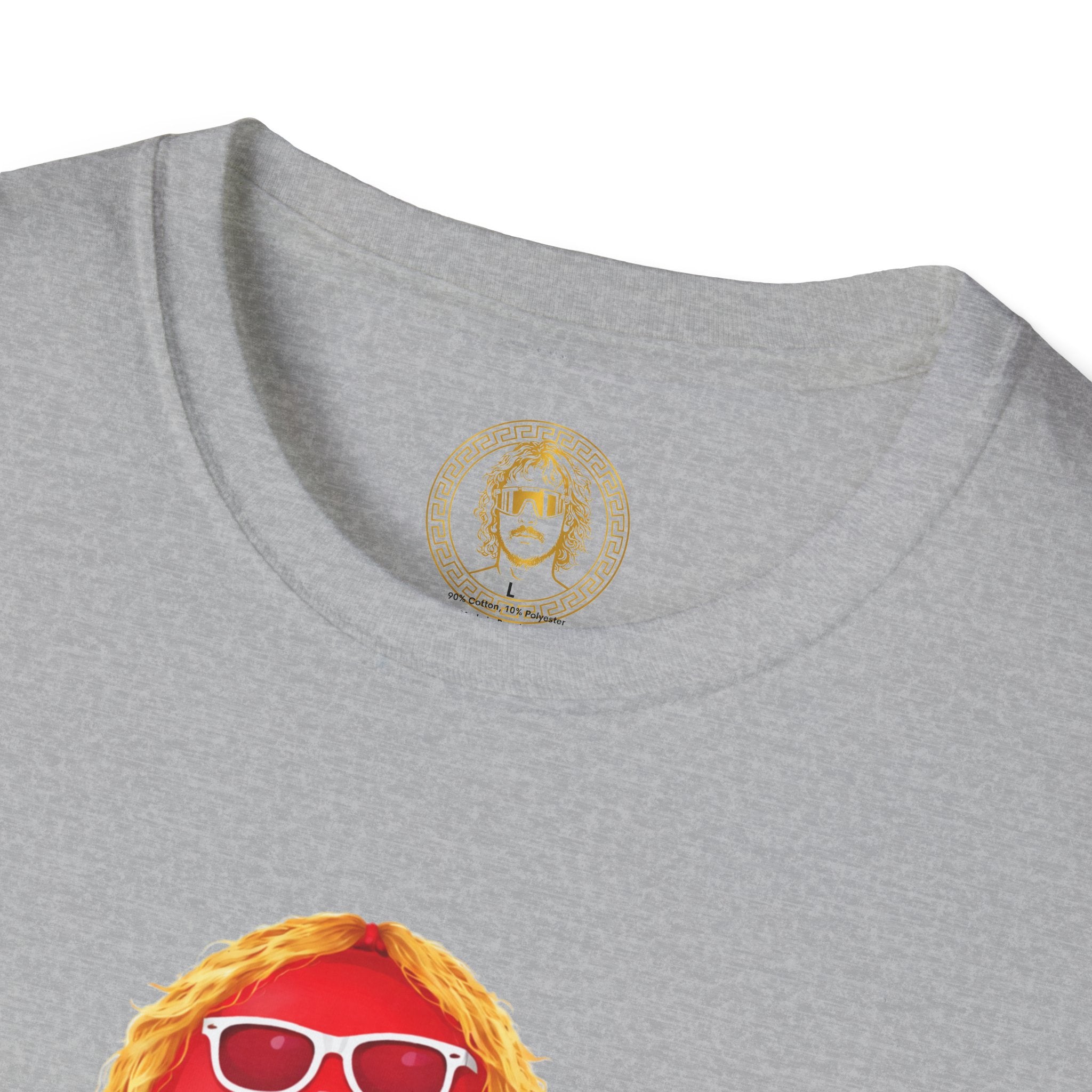 Jeevesheadz Graphic T-Shirt — Retro Logo Tee (Front Mascot & Back Globe)