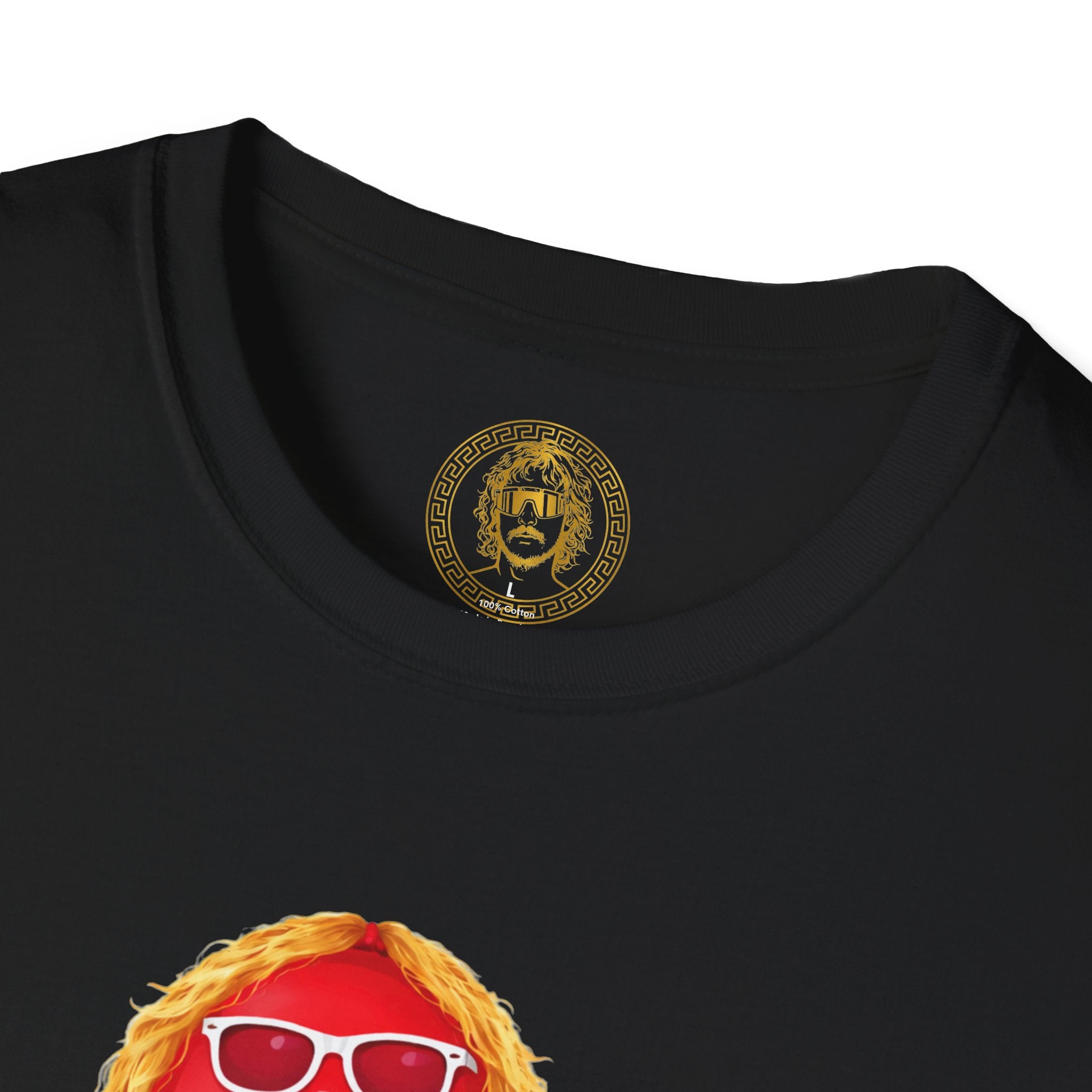 Jeevesheadz Graphic T-Shirt — Retro Logo Tee (Front Mascot & Back Globe)