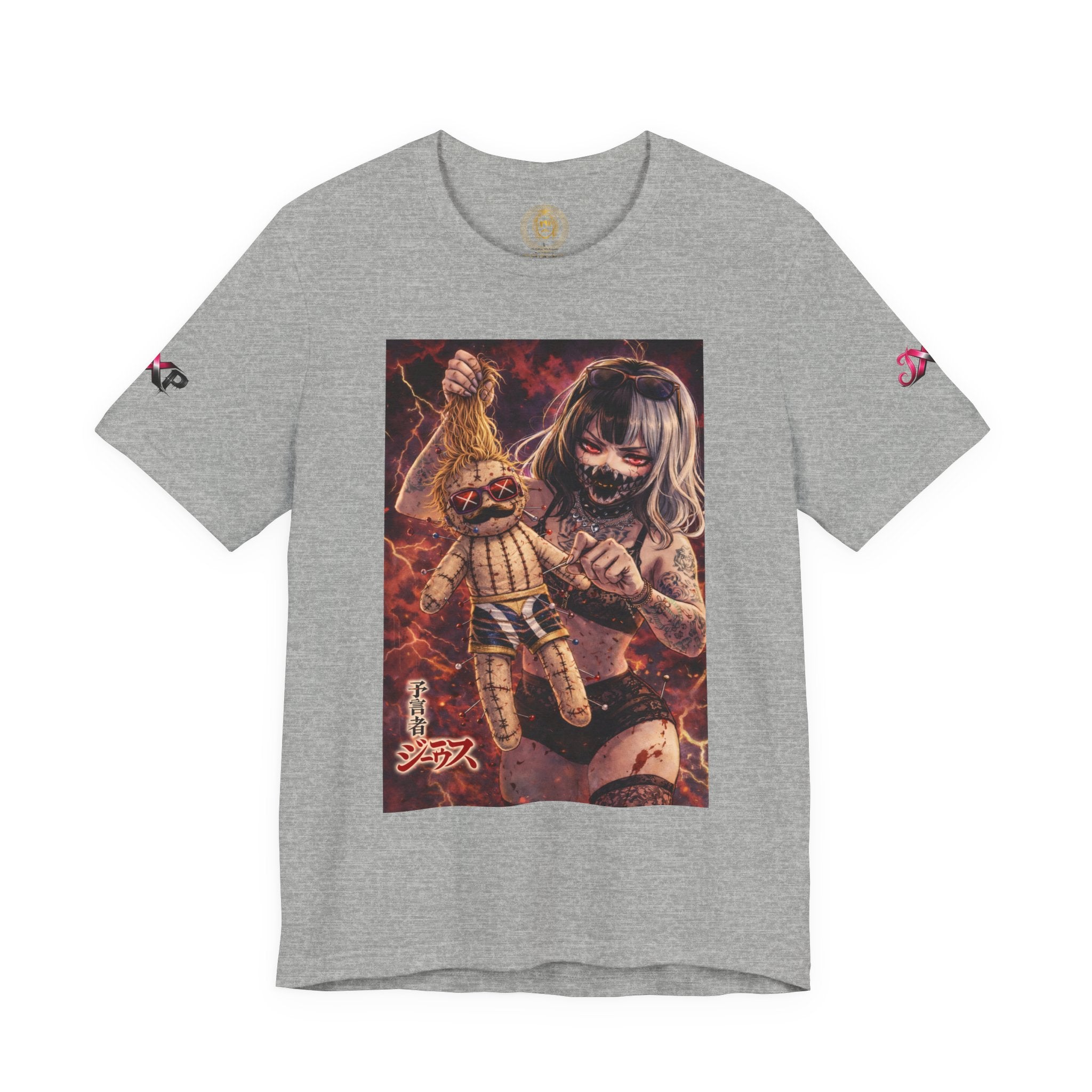 Horror Doll Graphic Tee — "Prophet Jeeves" Gothic Streetwear T-Shirt