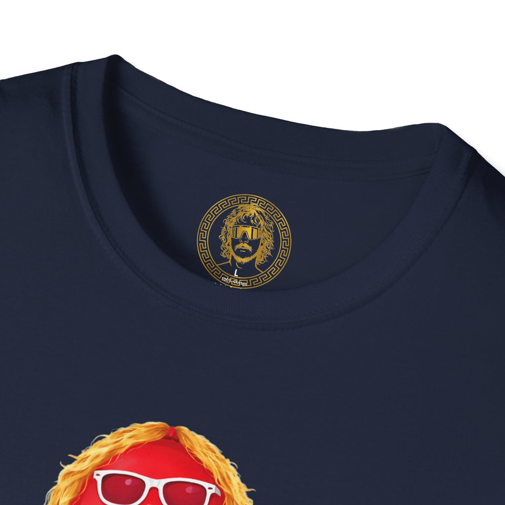 Jeevesheadz Graphic T-Shirt — Retro Logo Tee (Front Mascot & Back Globe)