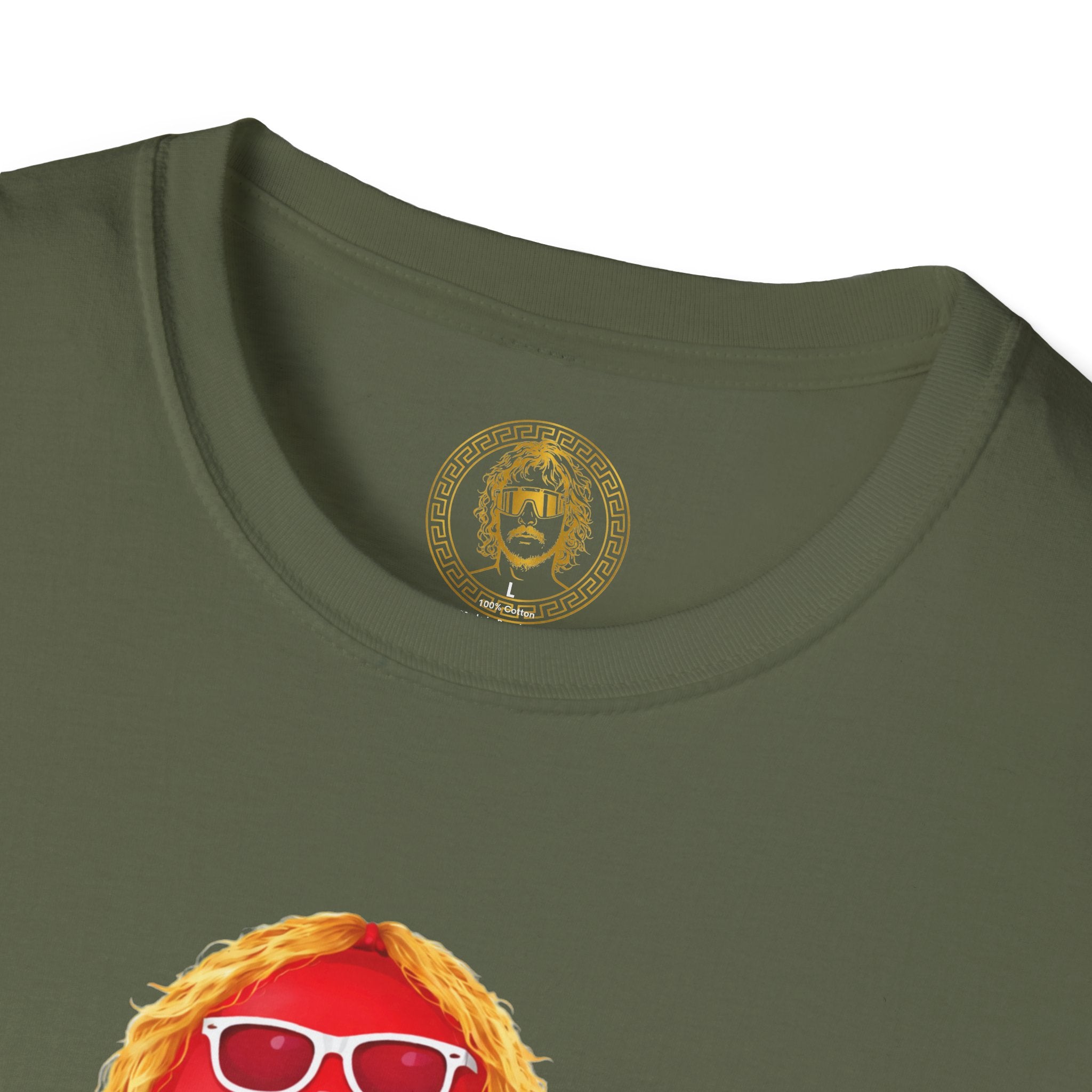 Jeevesheadz Graphic T-Shirt — Retro Logo Tee (Front Mascot & Back Globe)