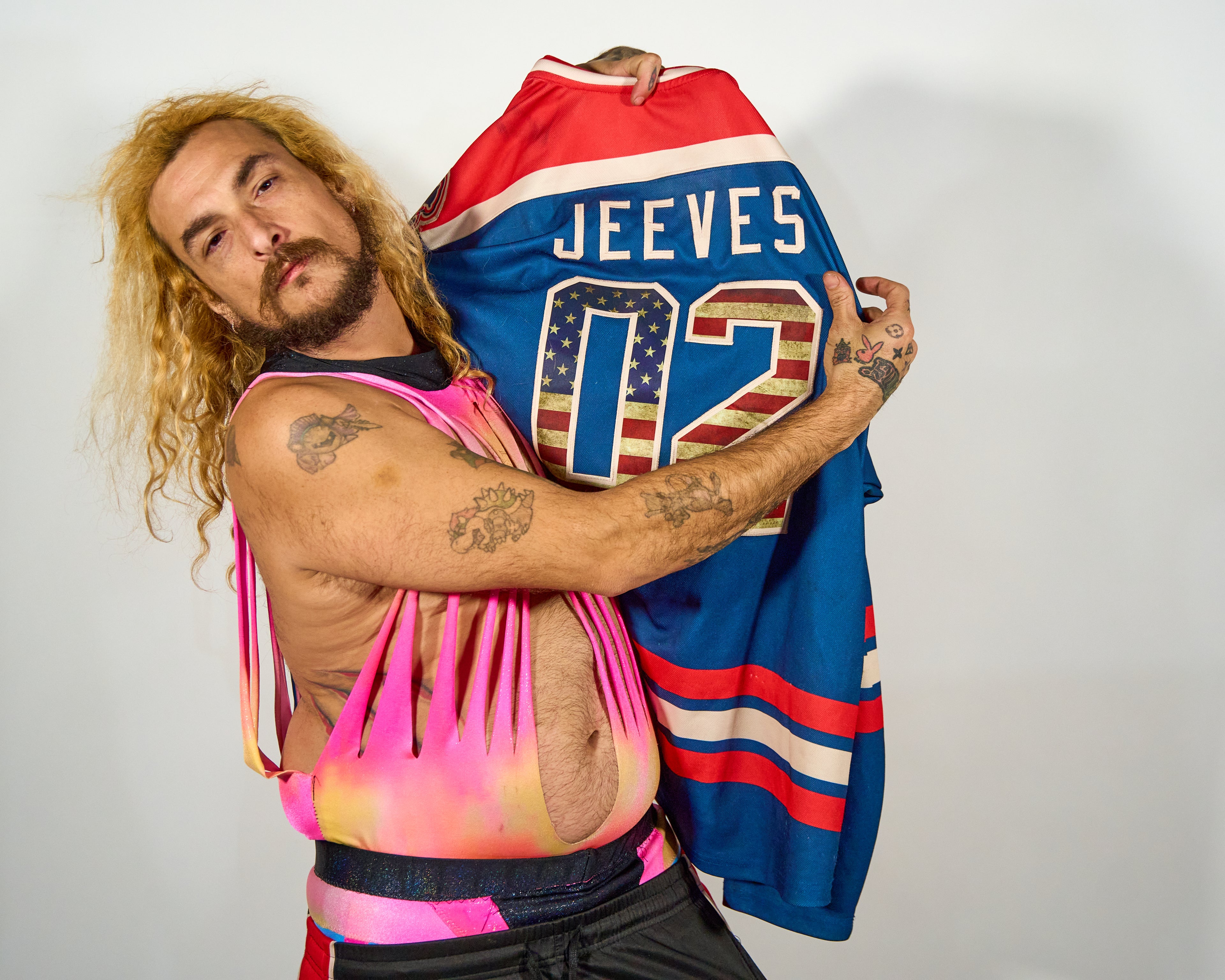 Jeeves’CW American Man Servant Hockey Jersey