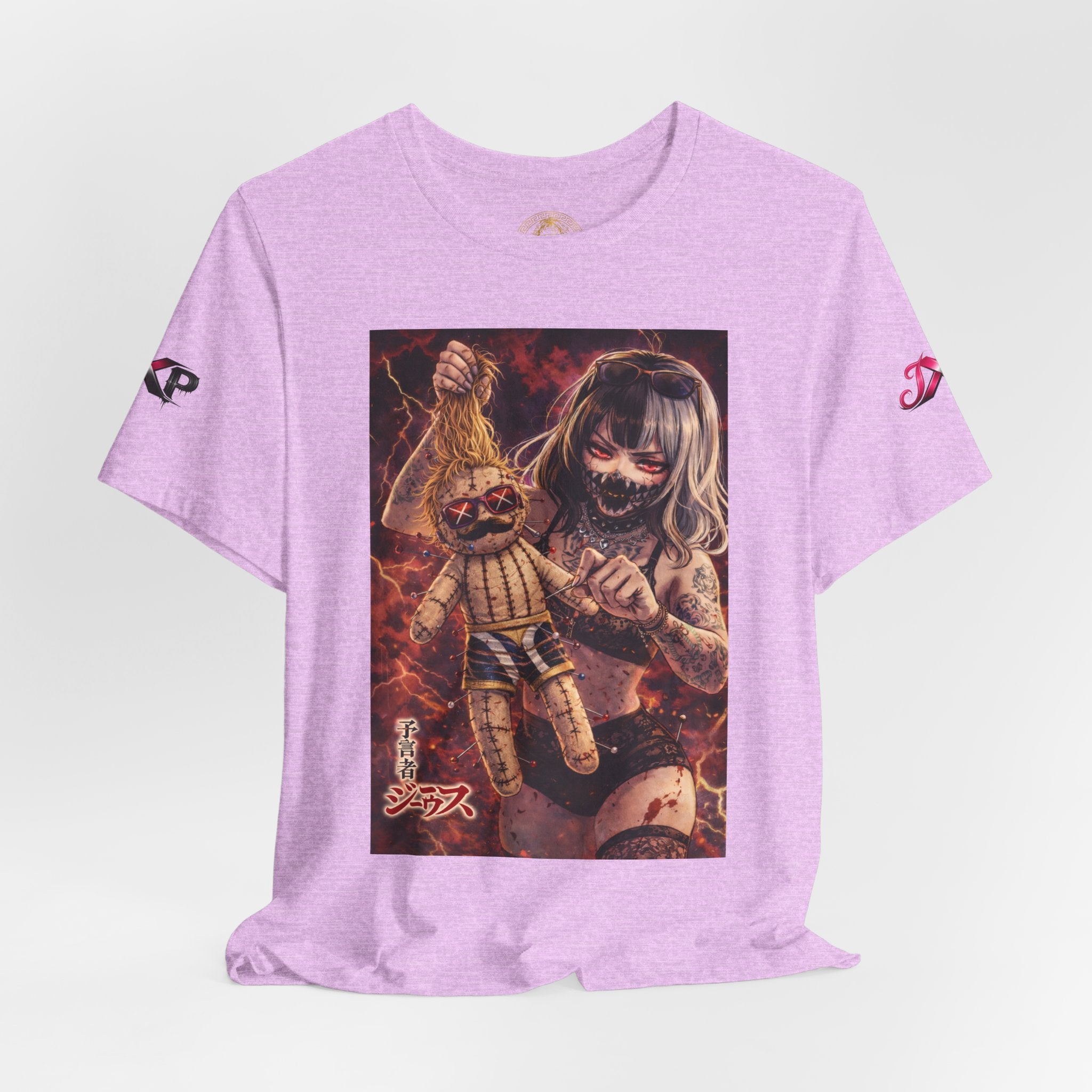 Horror Doll Graphic Tee — "Prophet Jeeves" Gothic Streetwear T-Shirt