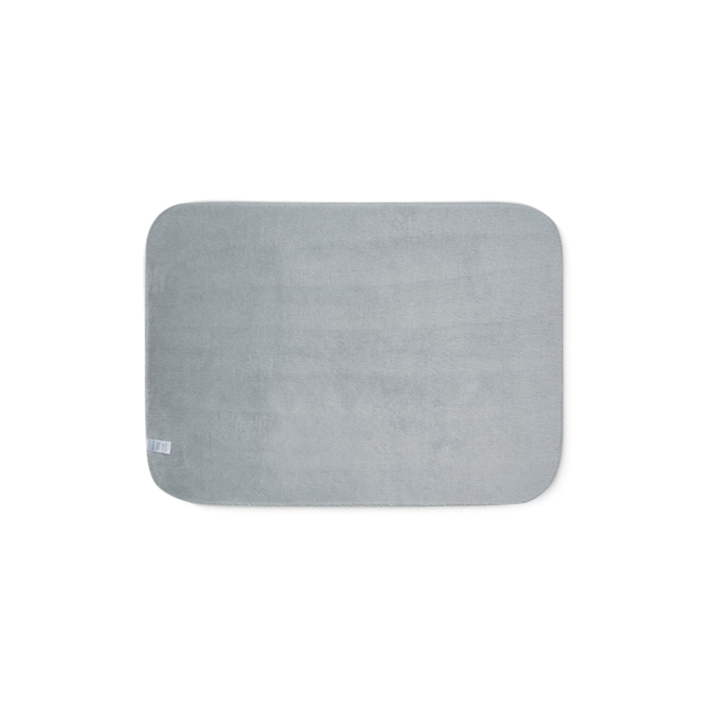 Horror Voodoo Doll Sherpa Blanket — Two-Tone Plush Throw