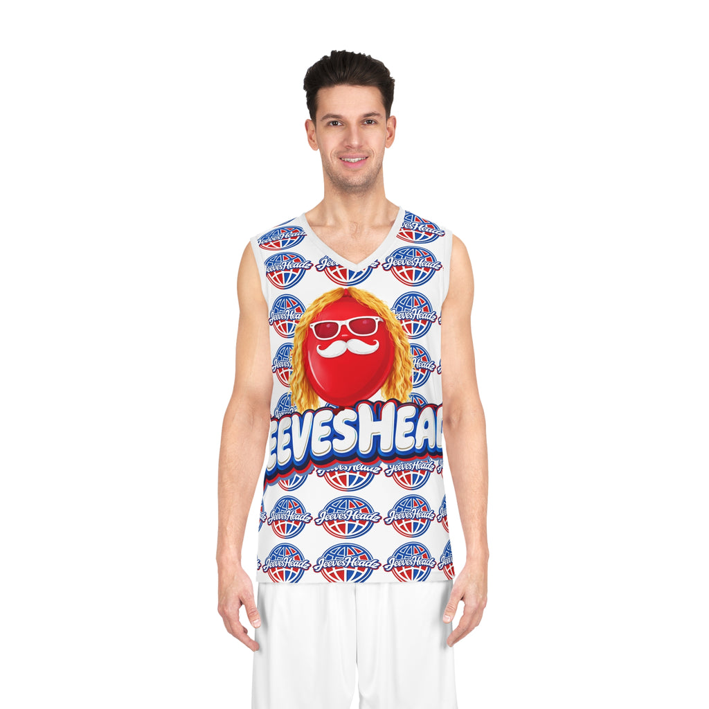 JeevesHeadz All-Over Print Basketball Jersey — Retro Logo Streetwear Tank