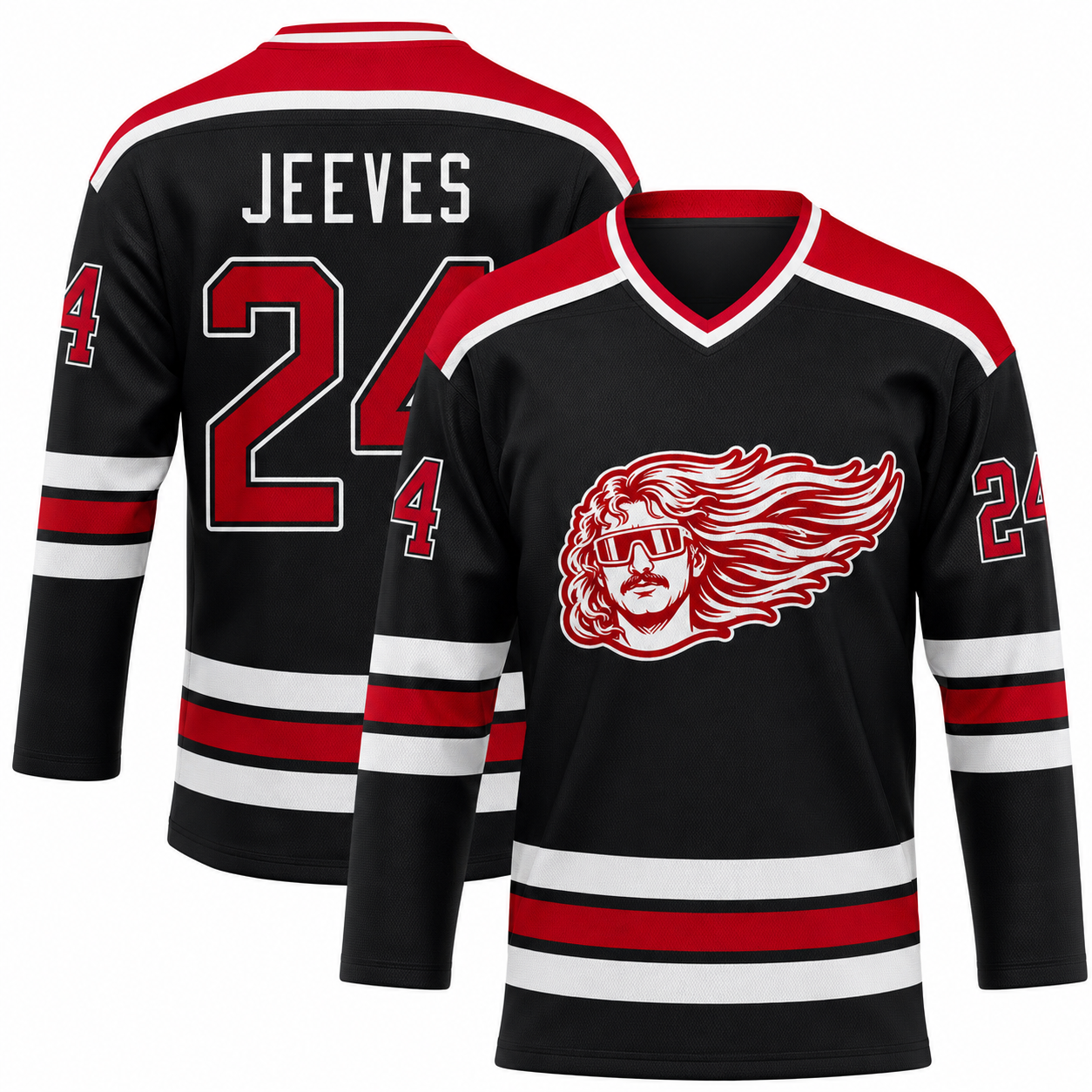 JeevesWings Black Jersey